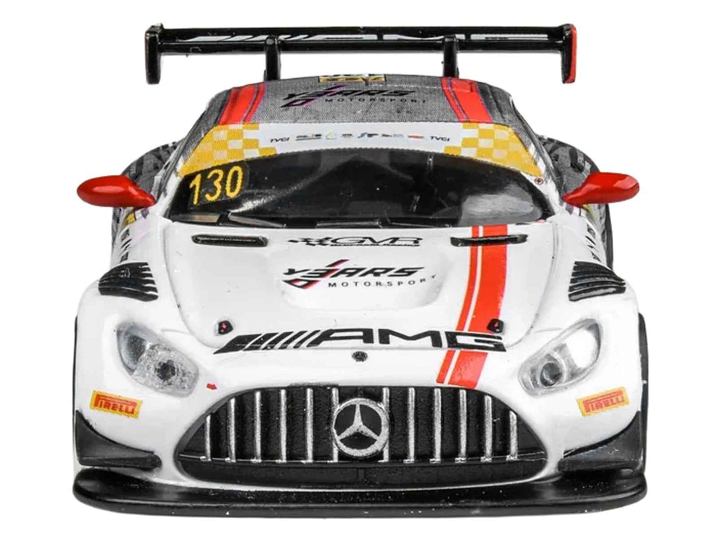 Mercedes-AMG GT3 #130 Maro Engel "GruppeM Racing" Winner "Macau GT Cup - FIA GT World Cup" (2024) 1/64 Diecast Model Car by Paragon Models Miniature Motors Default Title Default Title-