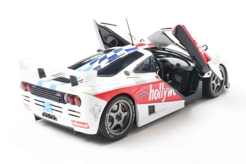Solido 1996 Mclaren F1 GTR 6.1L V12 Short Tail Team Hollywood #01 Winner De Brasilia White 1:18 STM Diecast Default Title Default Title-