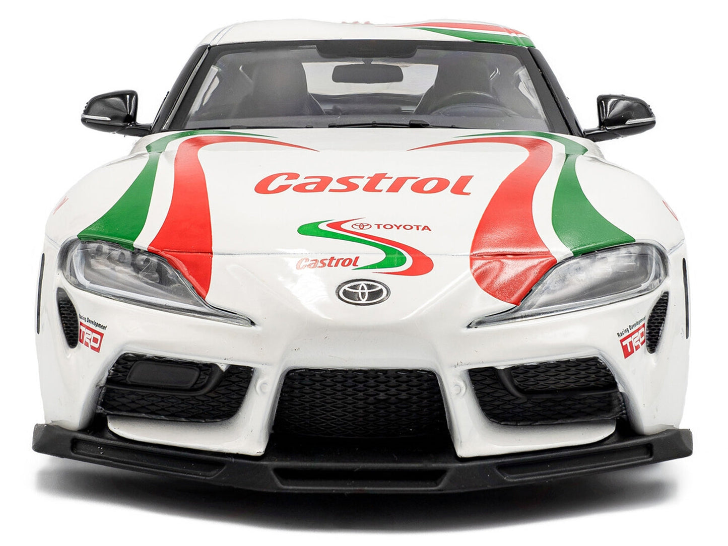 2024 Toyota GR Supra #36 "Toyota Racing Tribute" White with Green and Red Graphics 1/18 Diecast Model Car by Solido Miniature Motors Default Title Default Title-