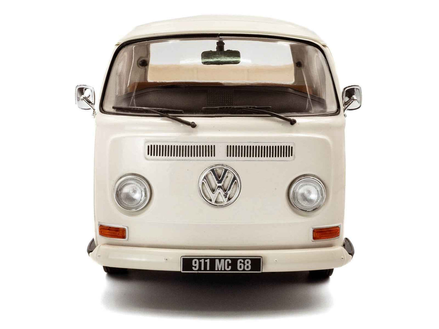 1968 Volkswagen T2 Pickup Truck Beige 1/18 Diecast Model Car by Solido Miniature Motors Default Title Default Title-