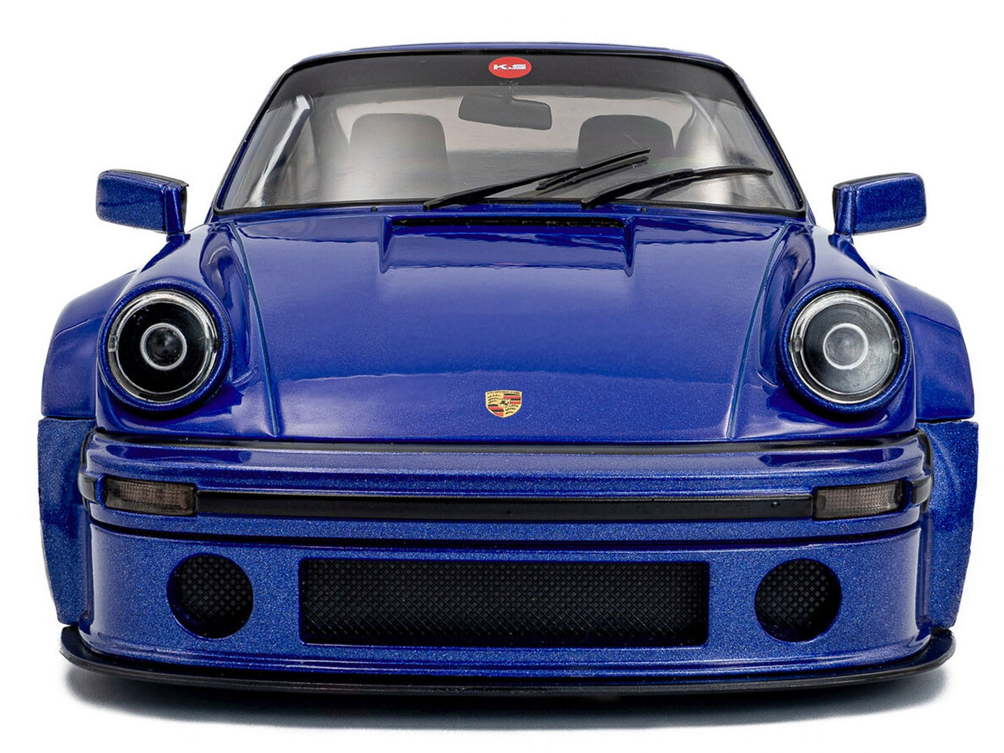 2024 Porsche 911 KS-R by Khyzyl Saleem Dark Blue Metallic 1/18 Diecast Model Car by Solido Miniature Motors Default Title Default Title-