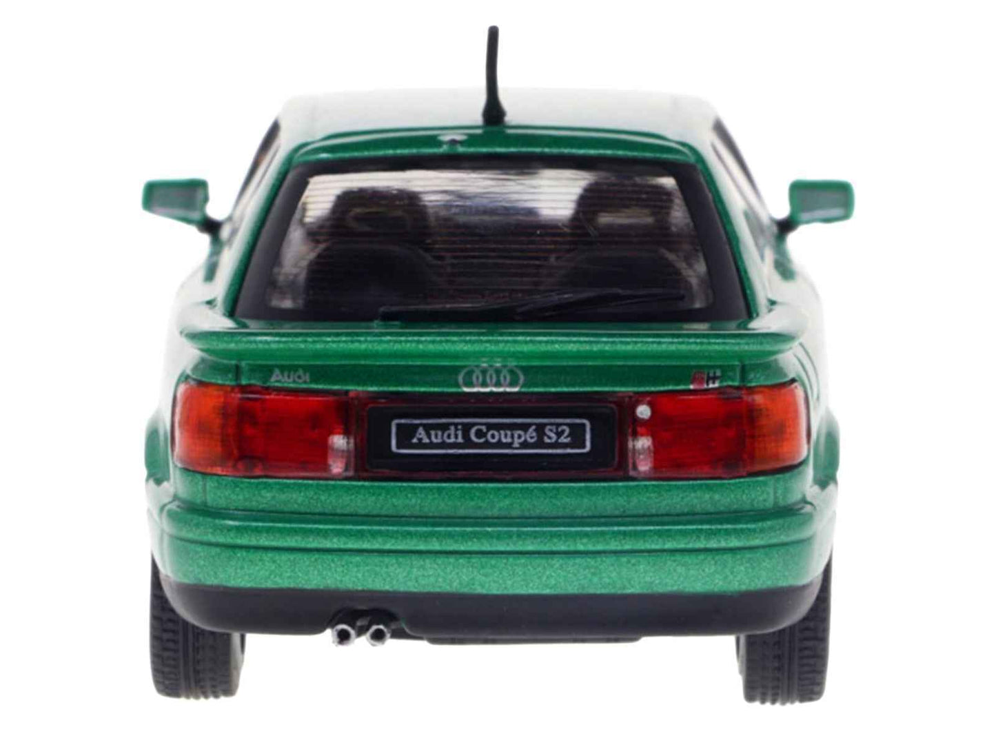 1994 Audi Coupe S2 Cricket Green Metallic 1/43 Diecast Model Car by Solido Miniature Motors Default Title Default Title-
