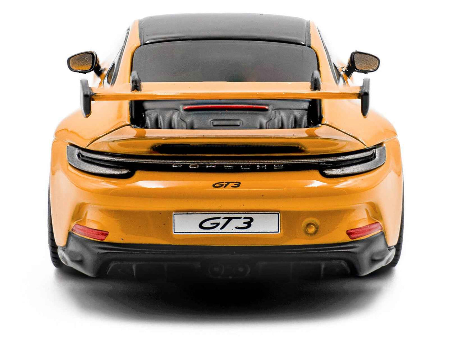2023 Porsche 911 (992) GT3 Signal Yellow with Black Top 1/43 Diecast Model Car by Solido Miniature Motors Default Title Default Title-