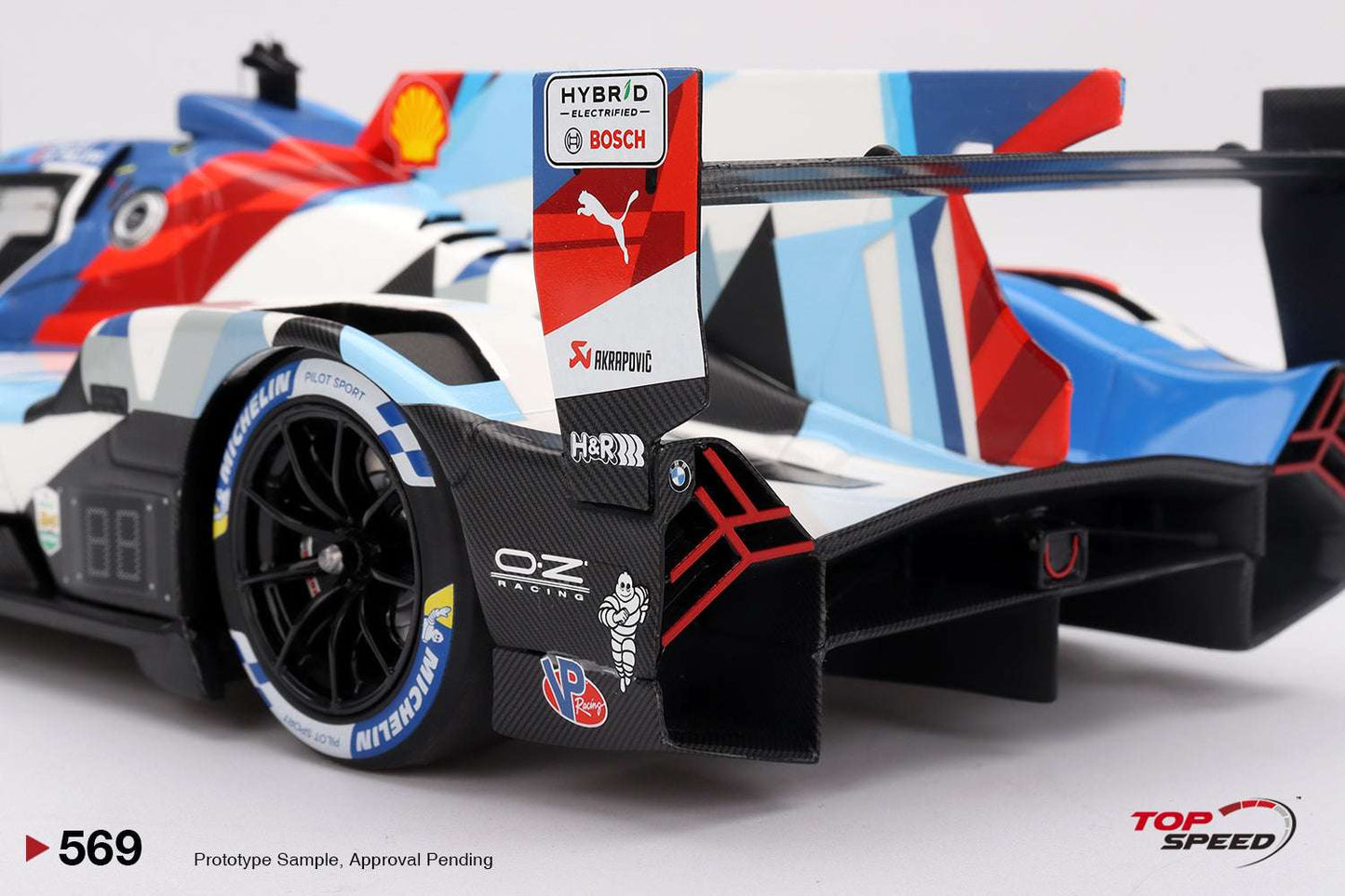 Topspeed BMW M Hybrid V8 GTP #25 BMW M Team RLL 2024 IMSA Daytona 24 Hrs 1:18 STM Diecast Default Title Default Title-