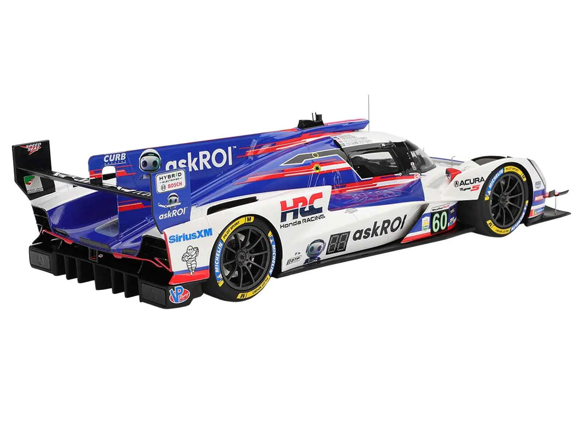 Acura ARX-06 GTP #60 Tom Blomqvist - Colin Braun - Scott Dixon - Felix Rosenqvist "Acura Meyer Shank Racing with Curb-Agajanian" 2nd Place IMSA "24 Hours of Daytona" (2025) 1/18 Model Car by Top Speed Miniature Motors Default Title Default Title-