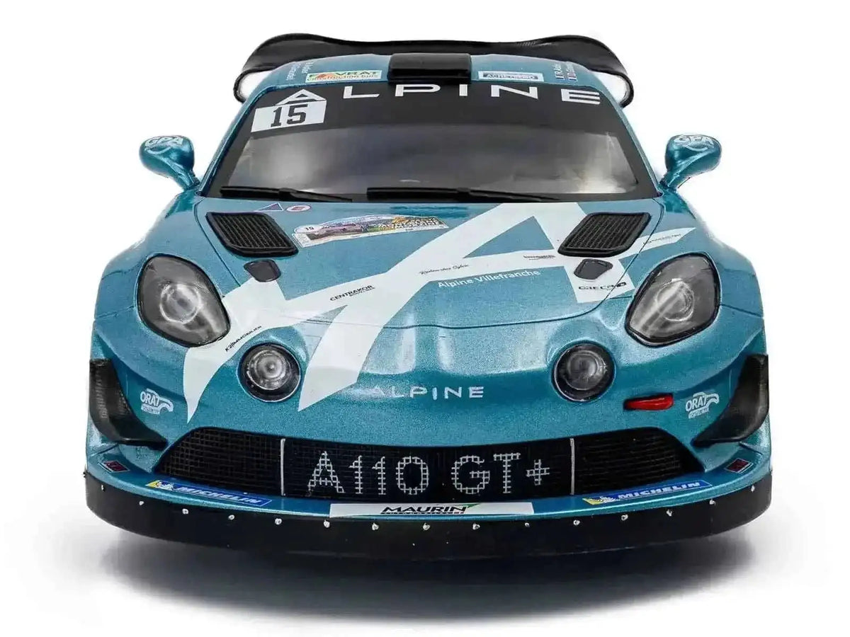 Alpine A110 Rallye GT+ #15 Raphael Astier - Denis Giraudet "Rallye Du Mont Blanc" (2024) "Competition" Series 1/18 Diecast Model Car by Solido Cartsfy Inc.