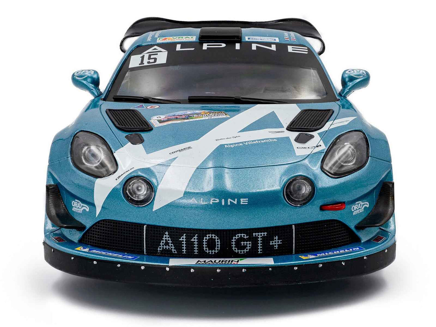 Alpine A110 Rallye GT+ #15 Raphael Astier - Denis Giraudet "Rallye Du Mont Blanc" (2024) "Competition" Series 1/18 Diecast Model Car by Solido Miniature Motors Default Title Default Title-