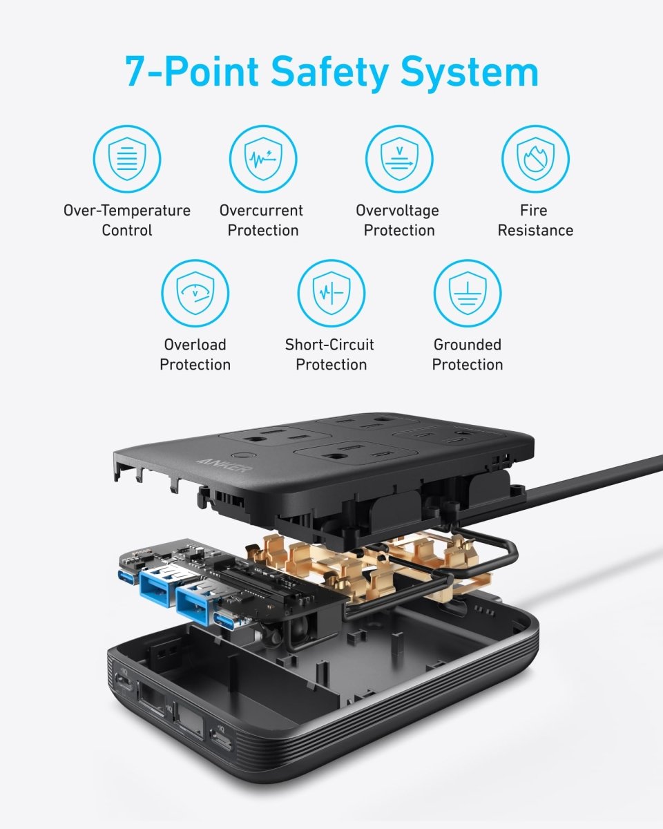 Anker Charging Station (8 - in - 1, 20W) - Cartsfy Inc.