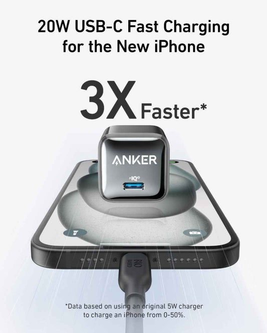 Anker Nano Charger (20W) - Cartsfy Inc.