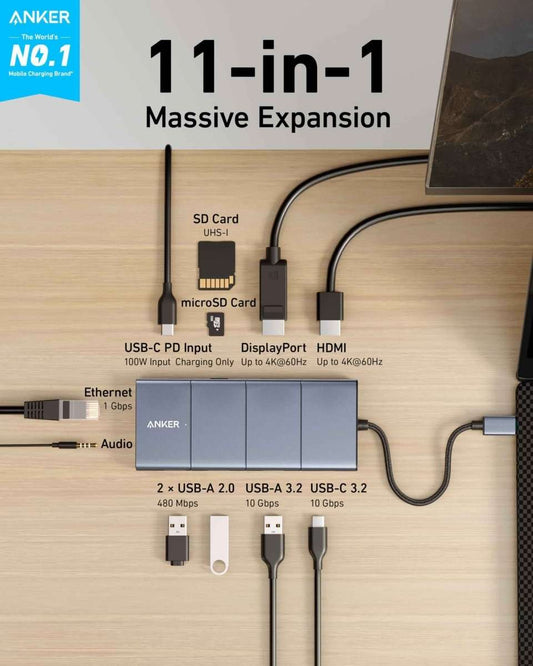 Anker USB-C Hub (11-in-1) Cartsfy Inc.