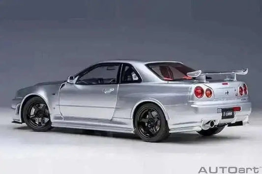 AUTOart 2001 Nissan Skyline GT-R (R34) Z-Tune Silver 1:18 Cartsfy Inc.