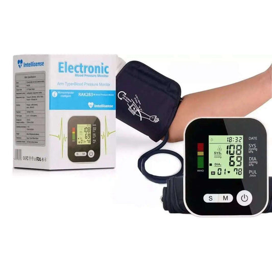 Automatic Digital Upper Arm Blood Pressure Cuff Monitor Sphygmomanometer Cartsfy Inc.
