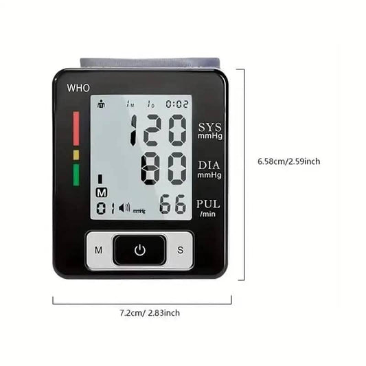 Automatic Wrist Blood Pressure Monitor DailySale Default Title Default Title-
