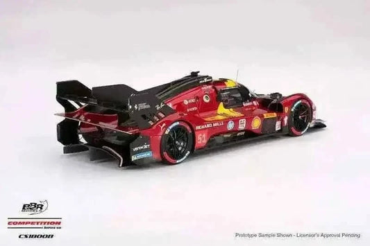 BBR Ferrari 499P #51 Ferrari AF Corse 2025 WEC Qatar 1812km 3rd 1:18 Cartsfy Inc.
