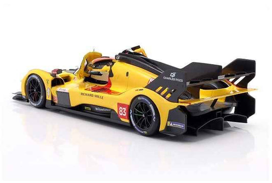 Bburago Ferrari 499P 3.0L Turbo V6 #3 Team Ferrari AF Corse Winner 2025 24hr Le Mans Yellow 1:18 Cartsfy Inc.