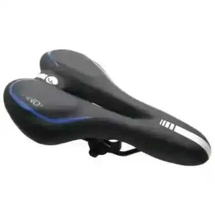 Comfortable Bike Seat - Bicycle Saddle Padded Waterproof DailySale Black Blue Red Black-Blue-Red-