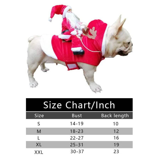 Dog Costume Christmas Pet Clothes Cartsfy Inc.