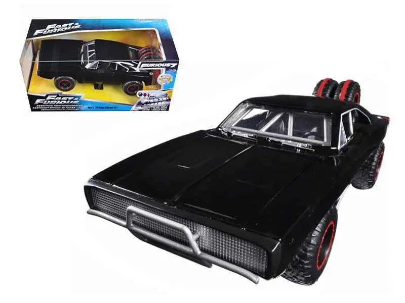Dom's 1970 Dodge Charger R/T Off Road Version "Fast & Furious 7" Movie 1/24 Diecast Model Car by Jada Cartsfy Inc.