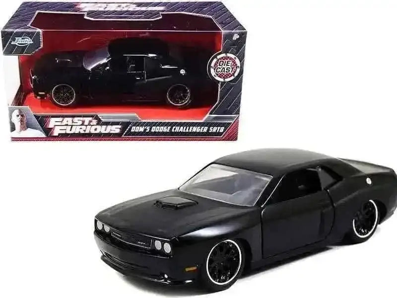 Dom's Dodge Challenger SRT8 Black "Fast & Furious" Movie 1/32 Diecast Model Car by Jada Cartsfy Inc.