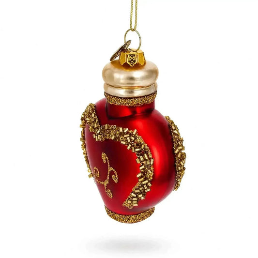 Elegant Perfume Bottle Glass Christmas Ornament Cartsfy Inc.