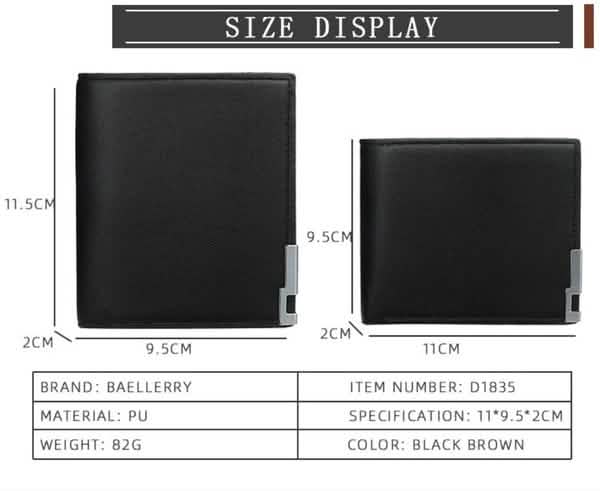 Fashionable Men's Wallet Card Cartsfy Inc.