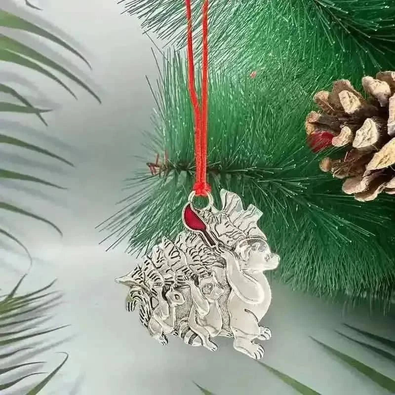 Festive Christmas Tree Pendant - Metal Hanging Ornament for Scene Decor Cartsfy Inc.
