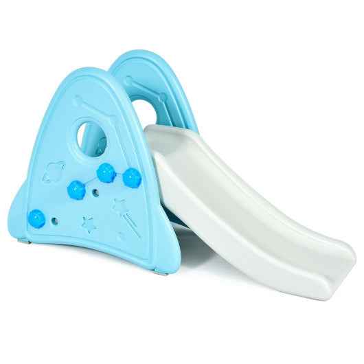 Freestanding Baby Slide Indoor First Play Climber Slide Set for Boys Girls -Blue VYSN Default Title Default Title-