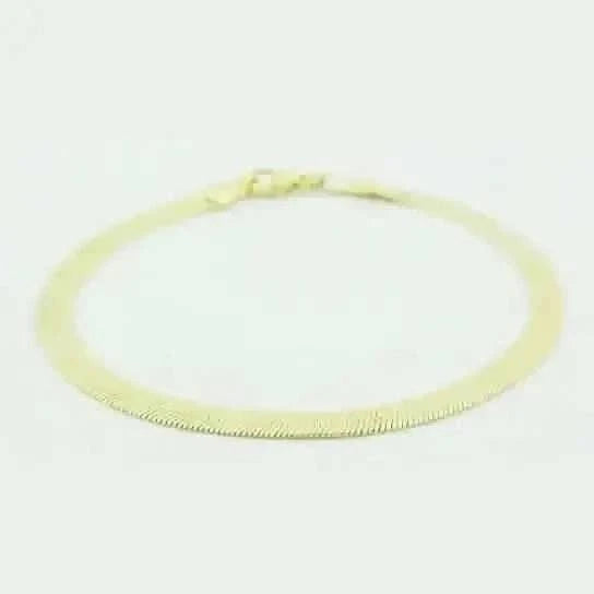 Gold Filled Herringbone 7.5 Inch Bracelet Cartsfy Inc.