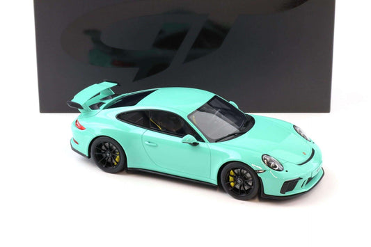 GT Spirit 2018 Porsche 911 991.2 GT3 Coupe Mint Green 1:18 Cartsfy Inc.
