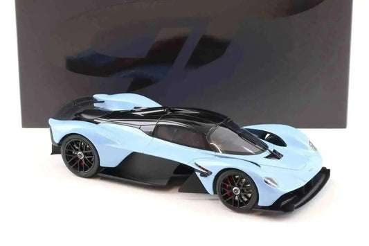 GT Spirit 2023 Aston Martin Valkyrie Baby Blue w/ Black Accents 1:18 Cartsfy Inc.