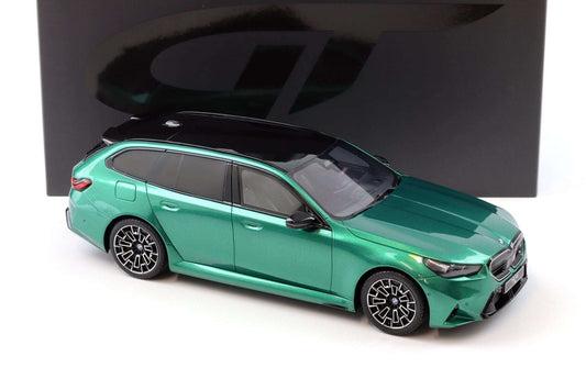GT Spirit 2024 BMW G99 M5 Touring Wagon Isle of Man Green Metallic 1:18 Cartsfy Inc.