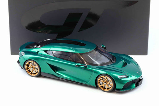 GT Spirit 2024 Koenigsegg Gemera Racing Green w/ Gold Wheels 1:18 Cartsfy Inc.