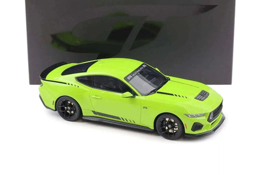 GT Spirit 2025 Ford Mustang RTR Spec-3 Coupe Hyper Lime Green 1:18 Cartsfy Inc.