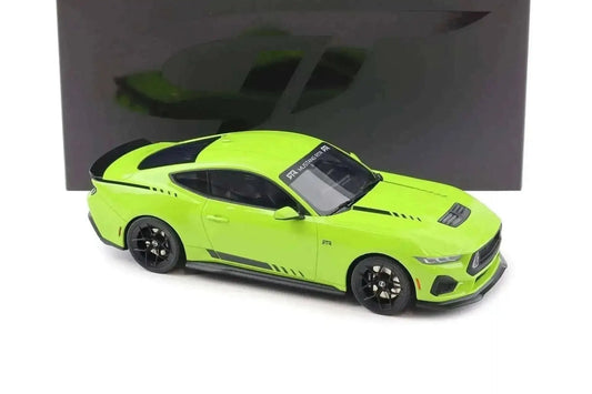 GT Spirit 2025 Ford Mustang RTR Spec-3 Coupe Hyper Lime Green 1:18 Cartsfy Inc.