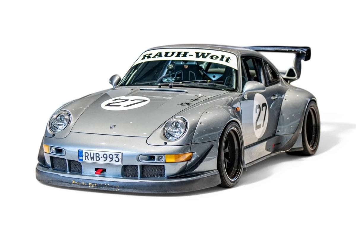 GT Spirit 2024 Porsche 911 993 RWB Yuiitsumuni Silver 1:18 STM Diecast Default Title Default Title-