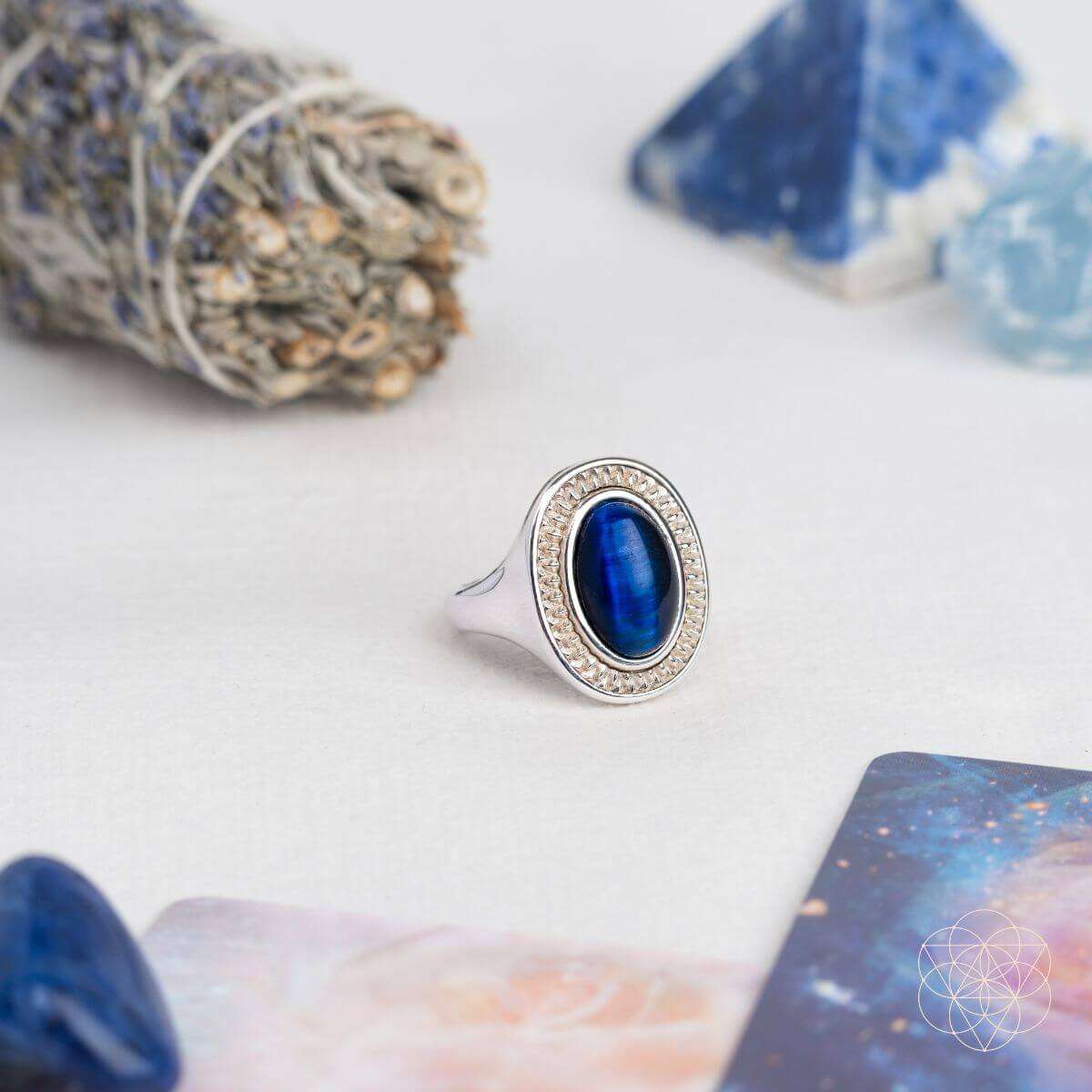 I Am Fearless: Dragon’s Eye Silver Ring of Protection Cartsfy Inc.