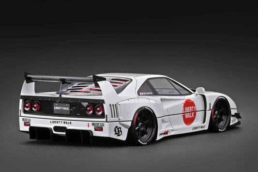Ignition-Model 2023 Ferrari F40 LBWK LB-Works 40 Japan White 1:18 Cartsfy Inc.