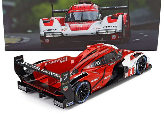 Ixo Porsche 963 LMDh #4 Penske Motorsports 24hr Le Mans 2024 1:18 Cartsfy Inc.