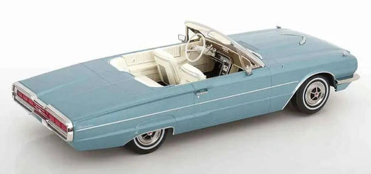 KK Scale 1966 Ford Thunderbird Convertible "Thelma & Louise" Light Blue Metallic 1:18 STM Diecast Default Title Default Title-