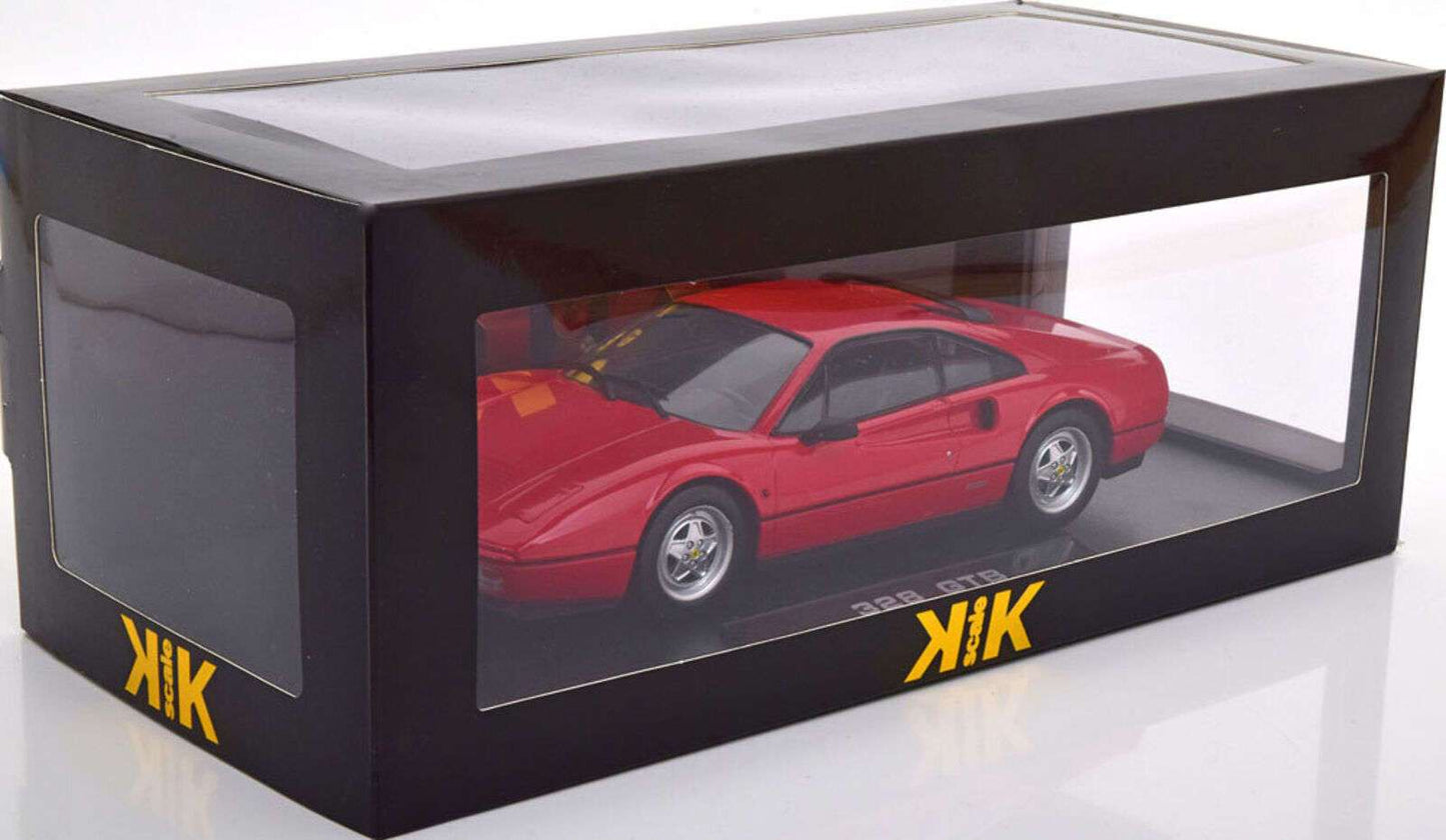KK Scale 1985 Ferrari 328 GTB Magnum P.I. Ferrari Red 1:18 STM Diecast Default Title Default Title-