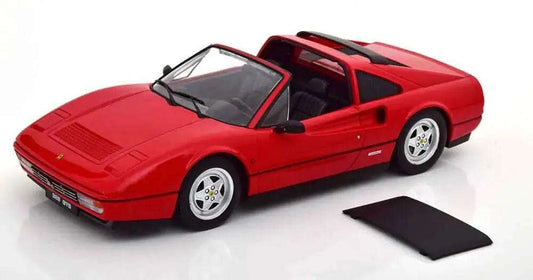 KK Scale 1985 Ferrari 328 GTS Magnum P.I. Ferrari Red 1:18 STM Diecast Default Title Default Title-