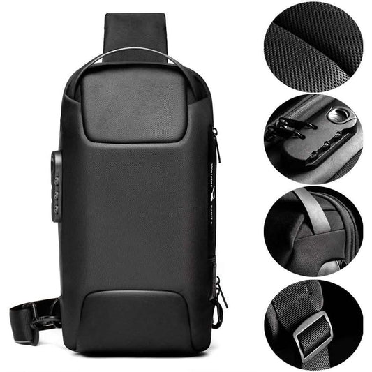 KPYWZER Anti-theft Sling Backpack with USB Charging Port Cartsfy Inc.