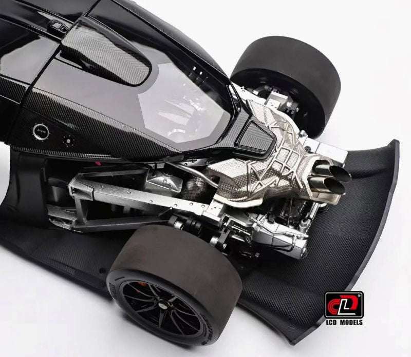 LCD Mclaren Senna GTR #12 Richard Mille Red White 1:18 STM Diecast Default Title Default Title-