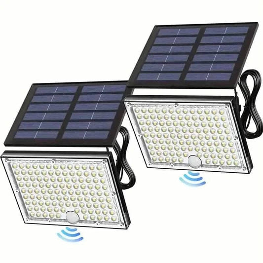 LED Floodlights Solar Motion 113 Sensor - Bright Security Lighting for Your Home DailySale 1-Piece 2-Piece 1-Piece-2-Piece-