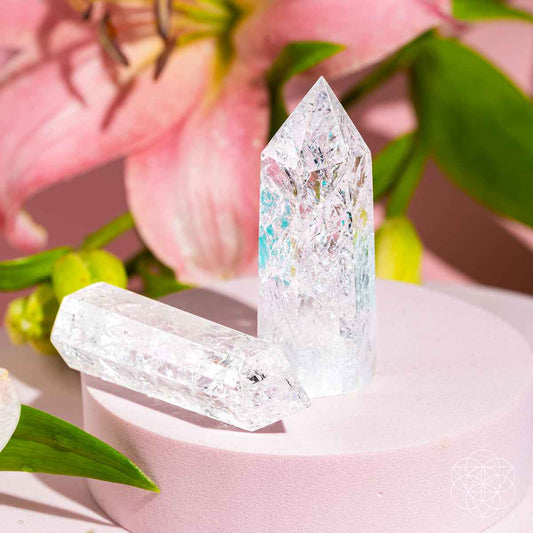 Limitless Manifestation - Ice Quartz Point Cartsfy Inc.