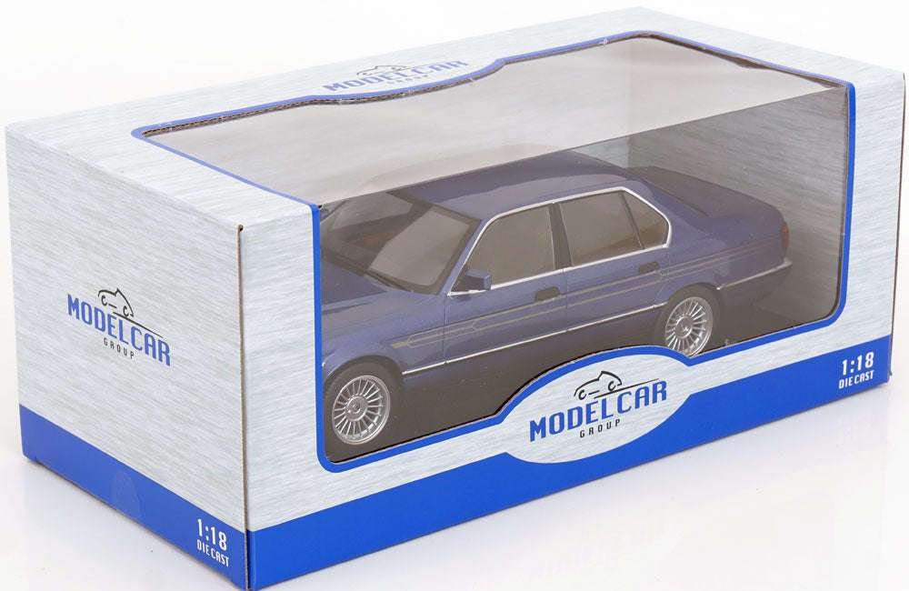 MCG 1992 BMW Alpina B11 3.5 V8 (E32) 7-Series Blue Metallic 1:18 STM Diecast Default Title Default Title-