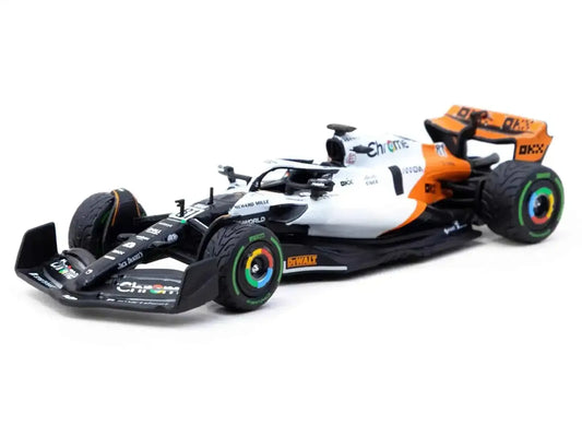 McLaren MCL60 #81 Oscar Piastri Formula One F1 "Monaco GP" (2023) "Global64" Series 1/64 Diecast Model by Tarmac Works Miniature Motors Default Title Default Title-