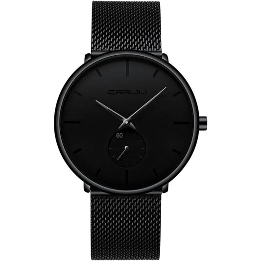 Men's Ultra - Thin Minimalist Waterproof Fashion Wrist Watch - Cartsfy Inc.