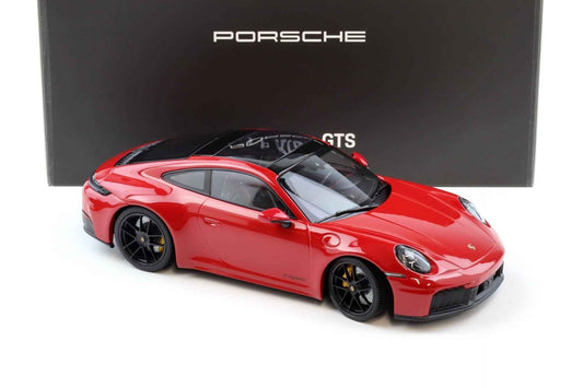 Minichamps 2025 Porsche 911 992.2 Carrera GTS Carmine Red 1:18 DEALER EDITION Cartsfy Inc.