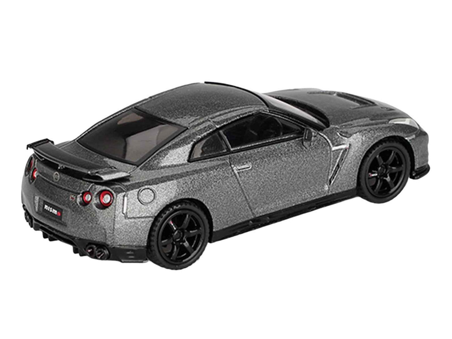 Nissan GT-R Nismo R35 CRS Version RHD (Right Hand Drive) Dark Metal Gray Metallic Limited Edition 1/64 Diecast Model Car by Mini GT Cartsfy Inc.